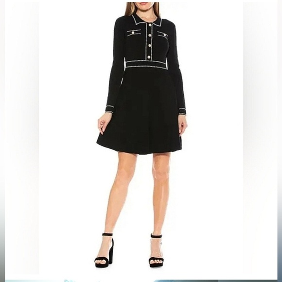 Fitted classy black & cream Dress (comparable to Chanel dress in last photo!) - Picture 10 of 10